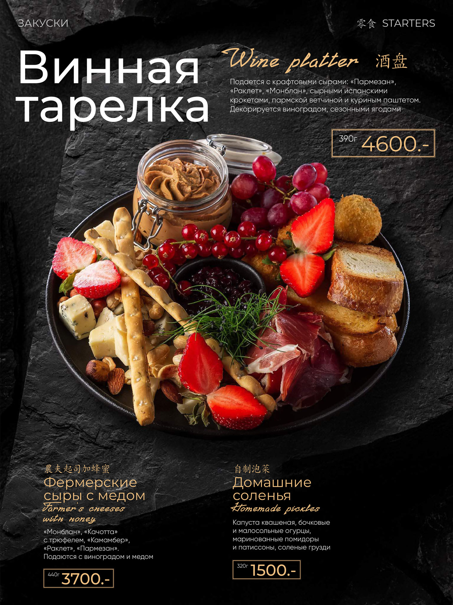 Меню — кухня